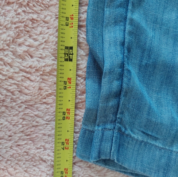 Land's End High Rise TENCEL Fiber Pleated Wide Leg Pants Size 10P NWT - Picture 8 of 10